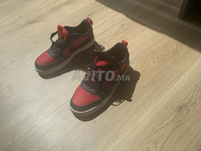 Nike Dunk Low Noir et Rouge - 2