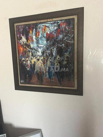 Tableaux d'art peintres marocains - 2