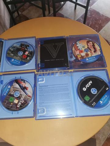 Jeux PS4 - FC24 - GTA 5 - Spiderman - God of War - 2