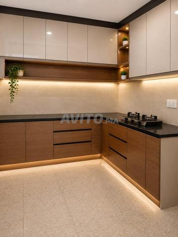 Cuisine moderne MDF Hygloss sur mesure - 2
