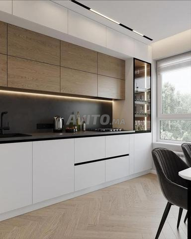 Cuisine moderne en MDF Hygloss - 2