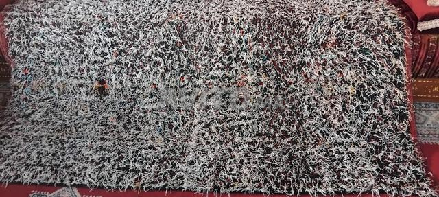Tapis Handira Fait Main Pure Laine 3m x 1.5m - 2