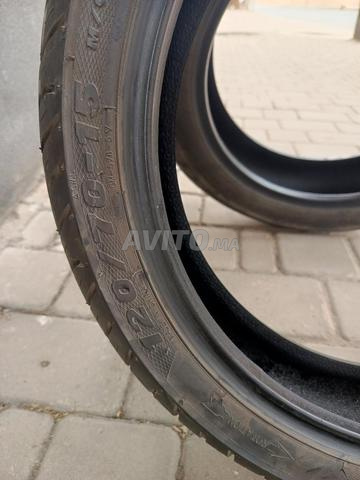 2 إطارات ماكسي سكوتر بحالة جديدة - 2
