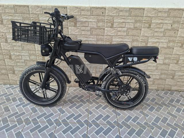 Vélo Auxi V8 double batterie 50km/h