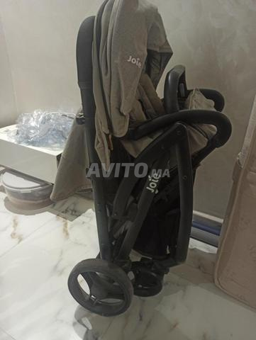 عربة أطفال مزدوجة لتوأم ماركة جوي - 2