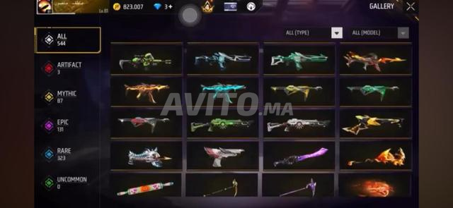 Compte Free Fire - 2