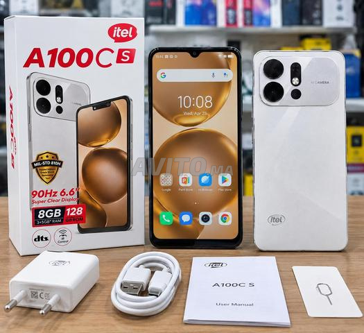 itel A100C S 2025 - 128 Go / 5000 mAh / 90 Hz Neuf avec Carton* - 2