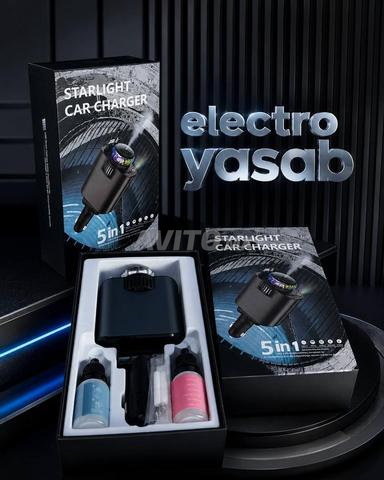 Chargeur de voiture STARLIGHT 5in1 avec désodorisant et éclairage LED - 2