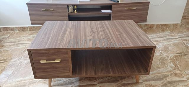 Meuble TV plus table - 2