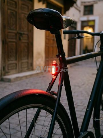 Feu arrière LED rouge ultra-lumineux pour vélos - 2