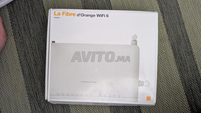 Routeur box fibre Orange WiFi 6 antennes. - 2