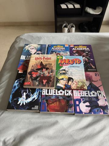 6 mangas en bon état - 2