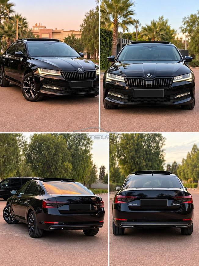 Skoda Superb Diesel Automatique 2023 à Casablanca