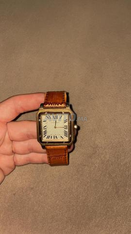 Cartier Santos Galbée Référence 1566 Or & Acier - 2