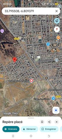 Terrain commercial dans la ville de Ain Aouda, lotissement Essaafa - 2