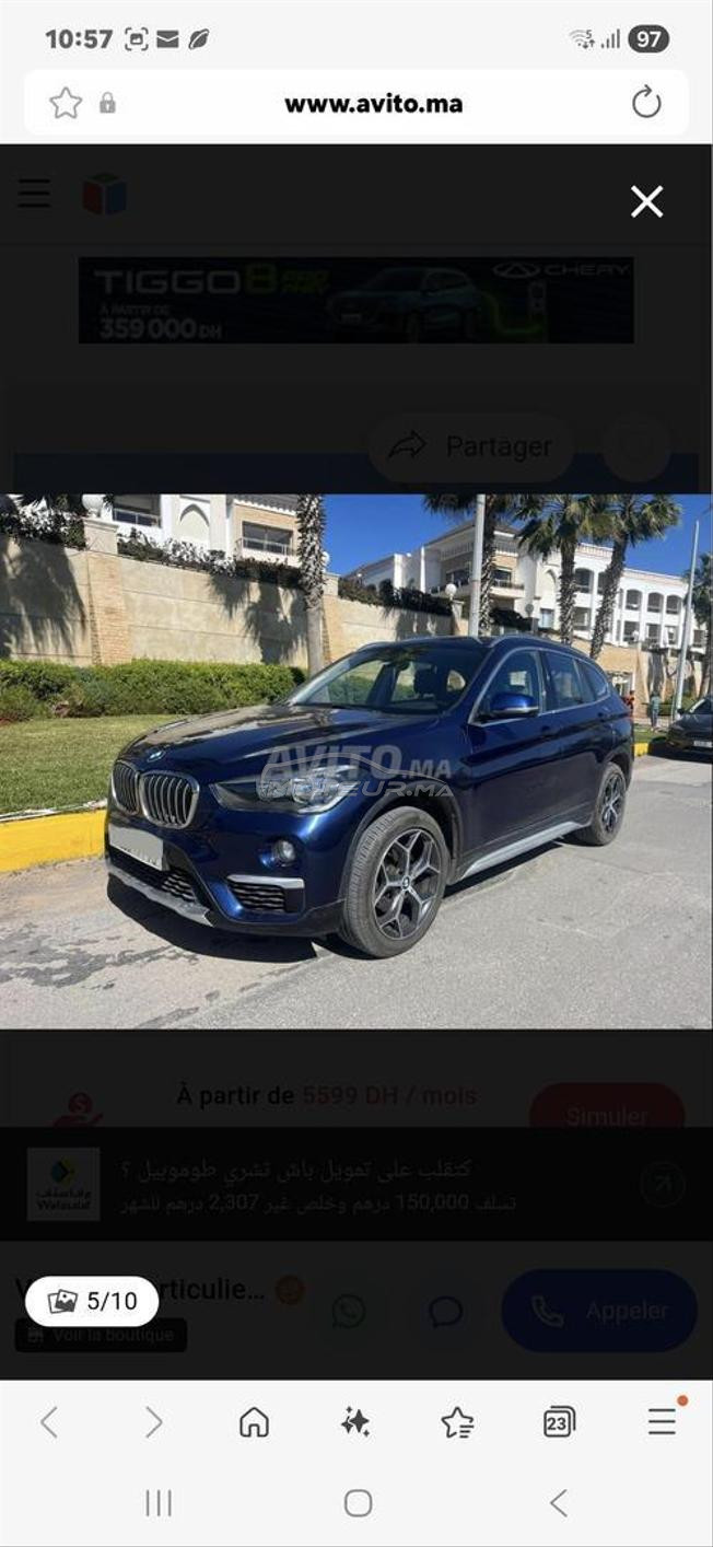 BMW X1 Diesel Automatique 2019 à Casablanca