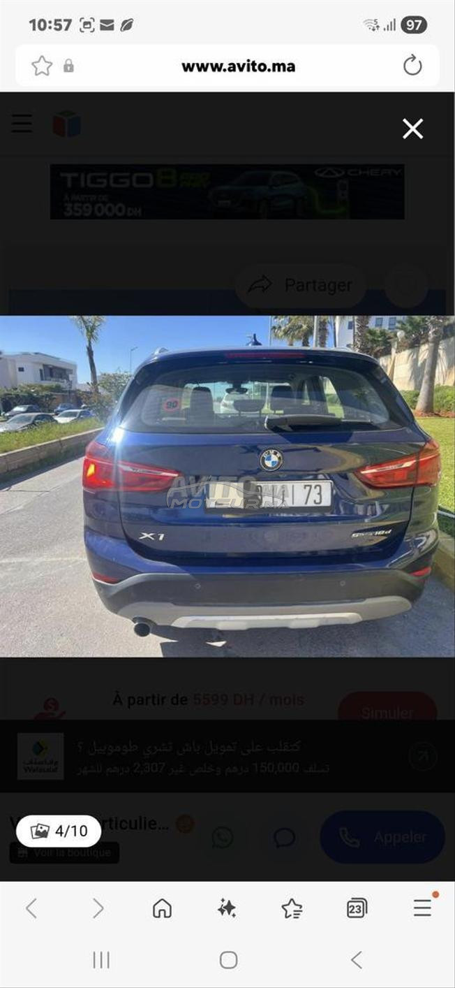 BMW X1 Diesel Automatique 2019 à Casablanca