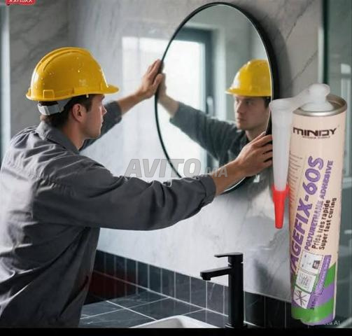 Colle silicone Montagefix-590 pour fixation - Salé et Rabat