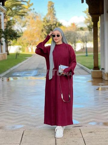Robe en fil avec manches - 2
