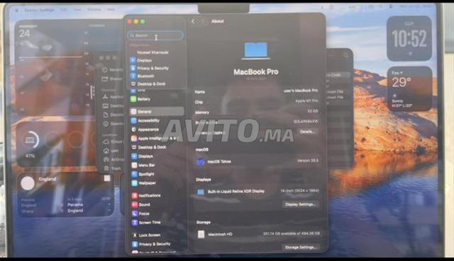 MacBook Pro M1 Pro 2021 32GB 512GB - 2