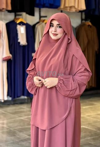 عباية الخمار مقاسات M, L, XL, XXL - 2