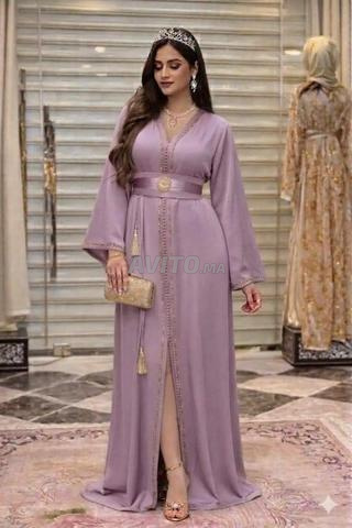 Caftan marocain avec broderie modèle 2026 - 2