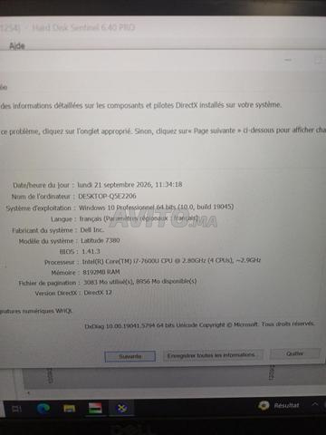 PC portable Dell Latitude i7 7ème génération - 2
