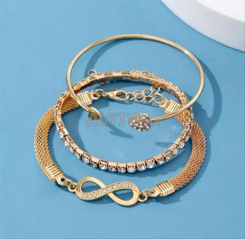 Ensemble de 3 bracelets pour femmes - 2