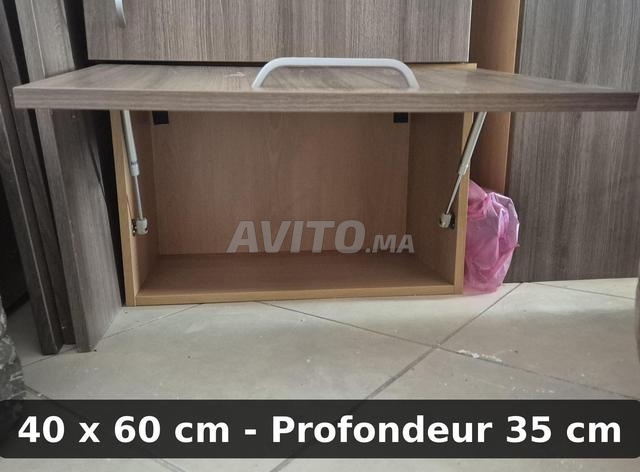 Lot de 4 meubles de cuisine en MDF - très bon état - 2