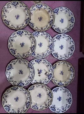 Assiette en céramique année 1920 - 2