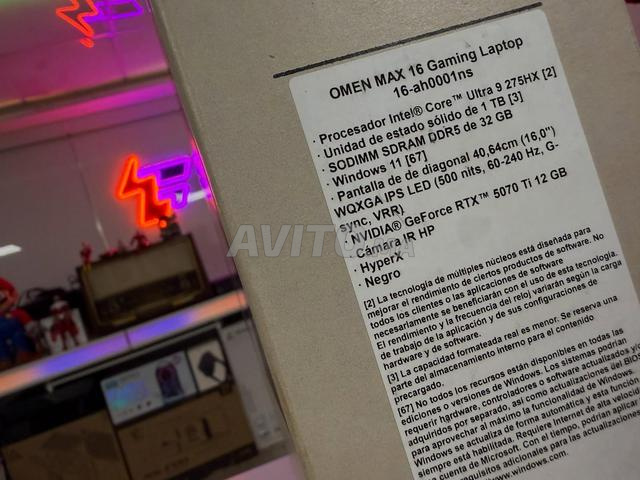 HP OMEN MAX Intel Ultra 9 RTX 5070 Ti 32G 1TB SSD - 2