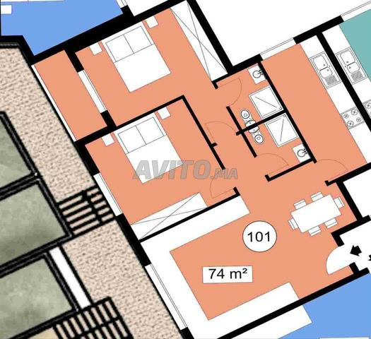 Appartement neuf à vendre à Tanja Balia - 2