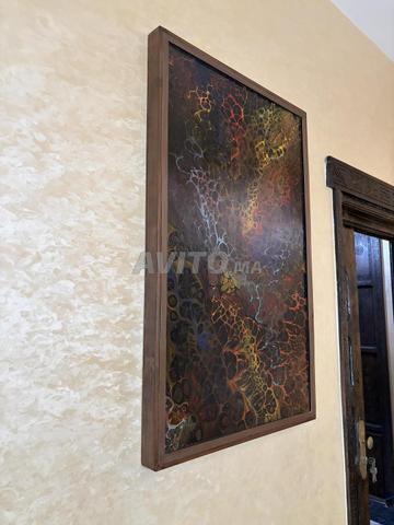 Tableau en bois – Œuvre décorative originale - 2