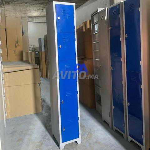 Vestiaire monobloc casier métallique - 2