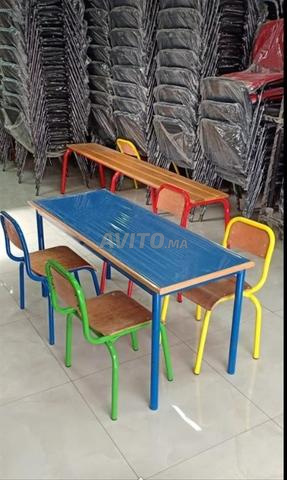 Bureau maître/Bureau Atlas/Chaise Iso/Table/Banc - 2