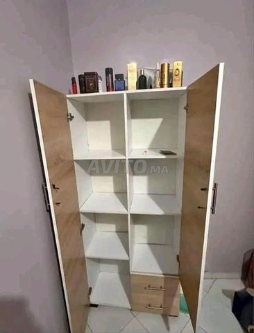 Armoire à vêtements 2 portes, livraison gratuite à domicile - 2