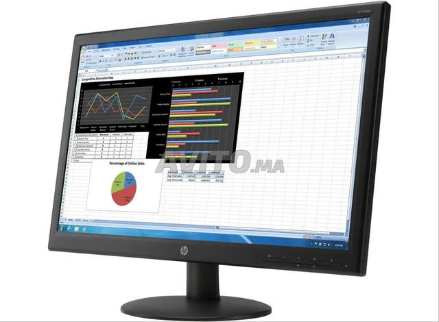 شاشة HP V241p مقاس 23.6 بوصة - 2