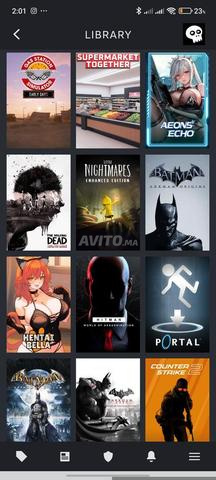 Compte Steam
