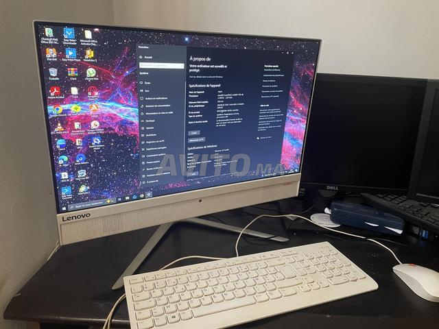 Pc Lenovo écran 23 pouce Ram 20 go 1tera