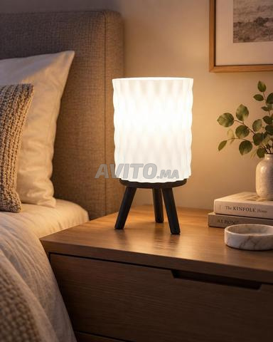 Lampe de chevet design moderne – Lumière douce - 2