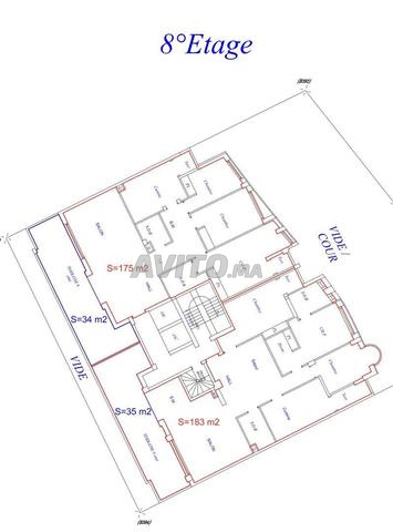 Appartement à vendre 89 m² à Kénitra