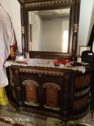 غرفة نوم خشبية كلاسيكية للبيع – حالة ممتازة - 2