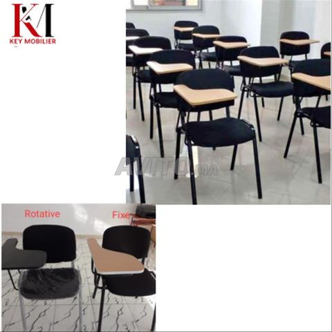 Table Scolaire Individuelle طاولة خشبية مع Rangement - 2