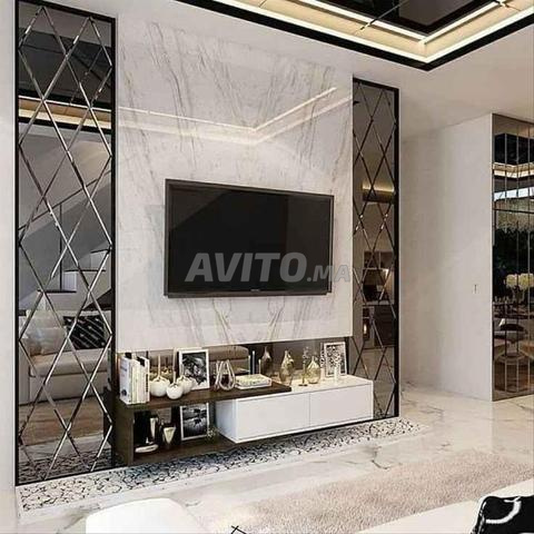 Habillage Mural en Miroir Design | Sur Mesure - 2