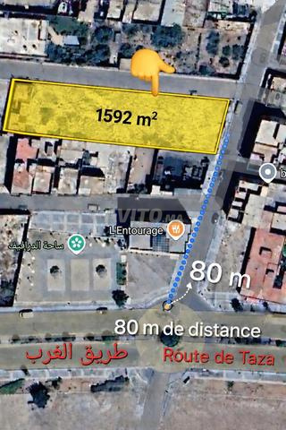 Terrain 1592 m² - Drâafif - Proche Route de l'Ouest