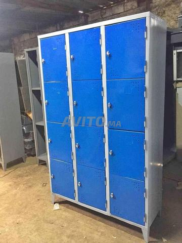 🗄️ ARMOIRE MÉTALLIQUE – Force et organisation pour votre bureau - 2