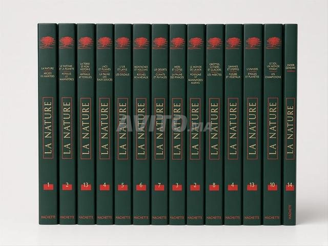 Encyclopédies de 16 livres (LA NATURE)