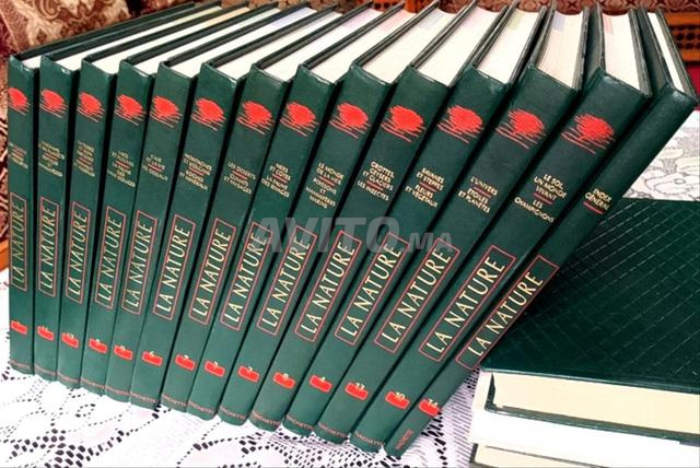 Encyclopédies de 16 livres (LA NATURE) - 2