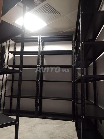 Rayonnage métallique à 5 tablettes - 2