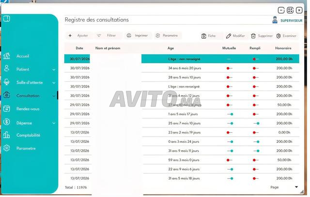 application de gestion de cabinet medical - 2